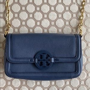 Navy blue Tory Burch purse